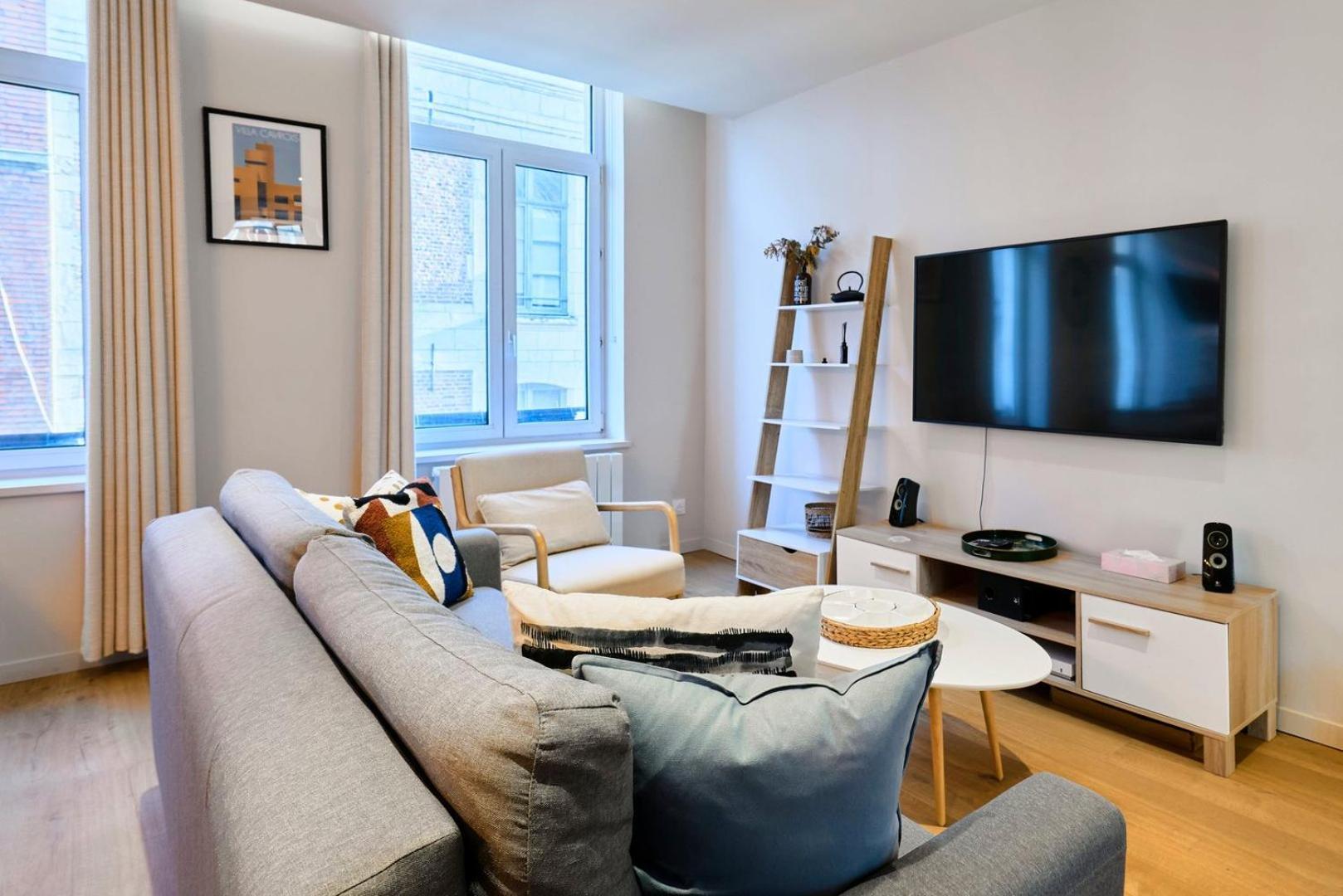 Apartment With Parking In The Heart Of Old Lille Dış mekan fotoğraf